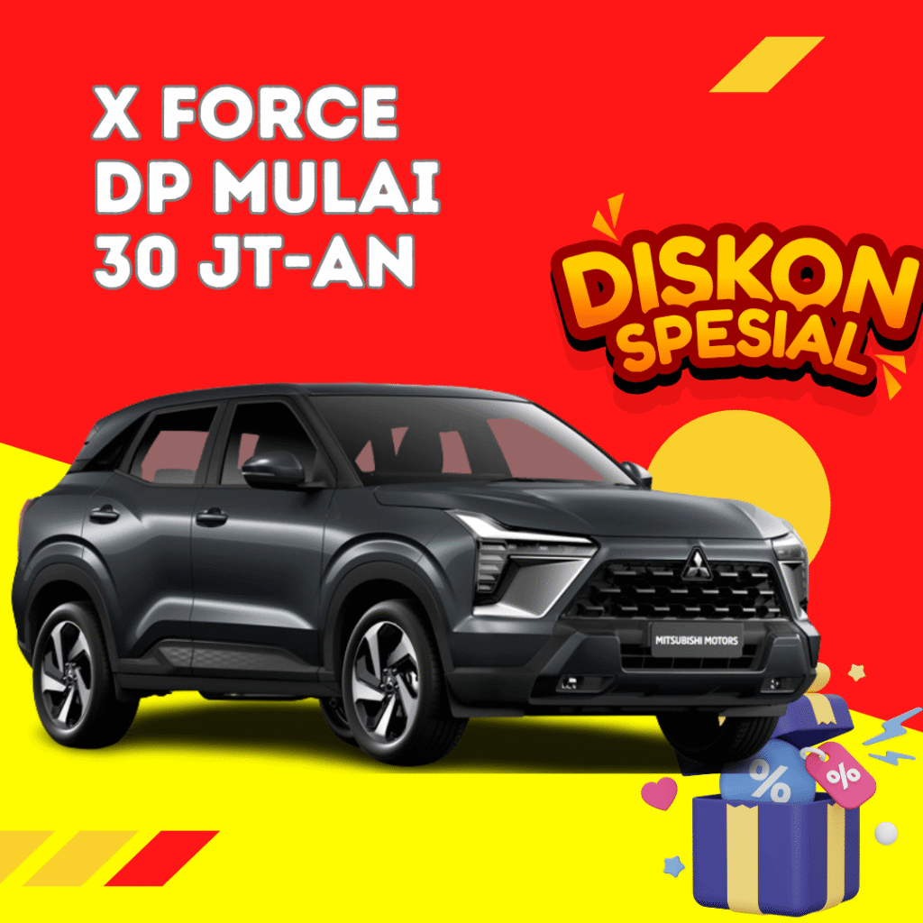 dealer mitsubishi serang banten - harga x force - kredit x force